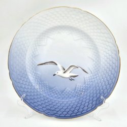 Mgestel Middagtallerken nr. 25 Med Guldkant 1 sortering  