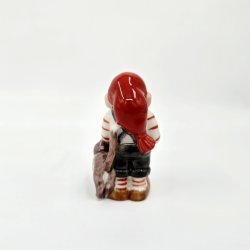 Royal Copenhagen Pixie Nisse Med Lygte &amp; Kat nr. 760. Sortering 1  