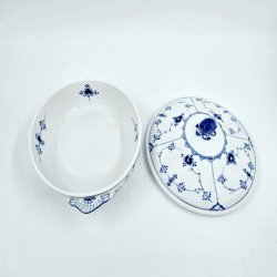 Musselmalet Riflet Lgfad nr. 1-405. sortering 1 