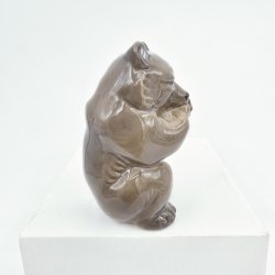 Royal Copenhagen Figur Siddende Bjrn nr. 3014. sortering 1  