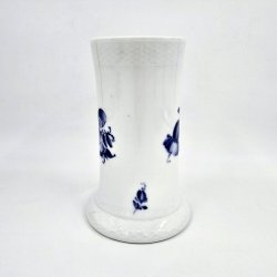 Bl Blomst Flettet Vase nr. 10-8237. sortering 2 Sjlden