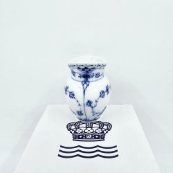 Musselmalet Halvblonde Fldekande nr. 1-521. sortering 1  