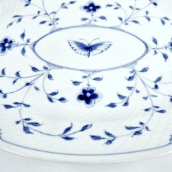 Sommerfugl Stort Ovalt Fad nr. 15. sortering 2 