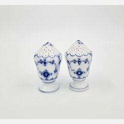 Musselmalet Riflet Salt &amp; Peber nr. 1-476 / 1-480. sortering 1