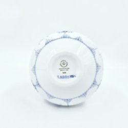 Musselmalet Riflet Vase nr. 680. sortering 1  