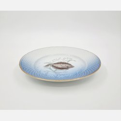 Mgestel Fisketallerken Rdsptte nr.3. sortering 1 