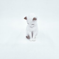 B &amp; G Figurer Hvid Kat nr. 2493. sortering 1 