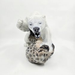 Royal Copenhagen Figur Isbjrn Med Sl nr. 1108. sortering 3 