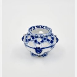 Musselmalet Helblonde Kuvert Vase nr. 1-1045. sortering 2 Sjlden