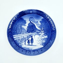 Royal Copenhagen Juleplatte 1973. sortering 1 