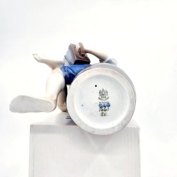 B &amp; G Figur Harmonikaspiller nr. 1661. Sortering 1 