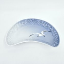 Mgestel Halvmne Asiet nr. 41 Uden Guldkant 2 sortering   