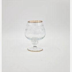 Mgeglas Cognacglas Med Guldkant