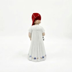 Royal Copenhagen Figur Pige Med Julesok nr. 093. sortering 1 