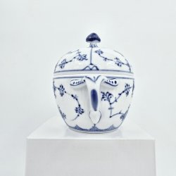 Musselmalet Riflet Sukkerskl nr. 1-244. sortering 2 