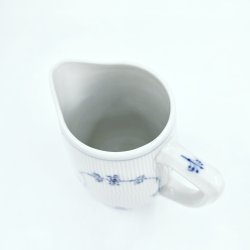 Musselmalet Riflet Kande nr. 1-2224. sortering 1 Hotelporcel�n 