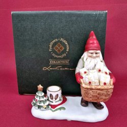 Firklveren Figur Nisse Lysestage 