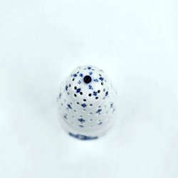 Bl� Blomst Flettet Stor Sukkerstr� nr.10-8222. sortering 2 