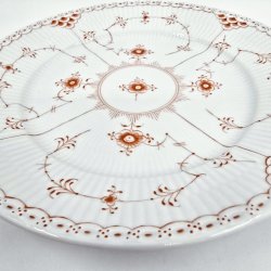 Royal Copenhagen Koral Musselmalet Halvblonde Tallerken nr. 622. sortering 2 