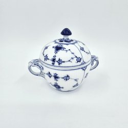 Musselmalet Riflet Sukkerskl nr. 1-244. sortering 1 