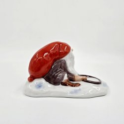 Royal Copenhagen Nisse Med Risengrd nr. 370. Sortering 1