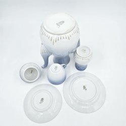 Mgestel Kaffestel Med Guldkant 1 sortering 