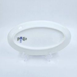 Bl Blomst Kantet Oval Asiet nr. 10-8589. sortering 1 