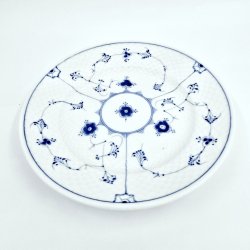 B &amp; G Musselmalet Frokosttallerken nr. 712. sortering 1 Hotelporceln  