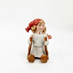 Royal Copenhagen Pixie Nisse P Ski  nr. 179. Sortering 1   