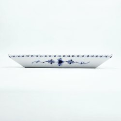 Musselmalet Helblonde Tallerken nr. 722. sortering 2 