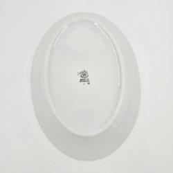 Erantis Ovalt Fad nr. 18 Med Guldkant 1 sortering  