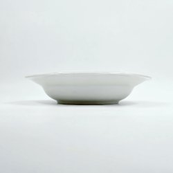 Musselmalet Riflet Dyb Tallerken nr. 1-500. sortering 1 Hotelporceln 