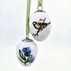 Royal Copenhagen Pskeg Forglemmigej &amp; Musvit 2009. Sortering 1 