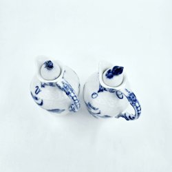 Bl� Blomst Svejfet Vinaigrette &amp; Olie Kande nr. 10-1540. sortering 2