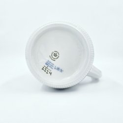 Musselmalet Riflet Kande nr. 1-2224. sortering 1 Hotelporcel�n 