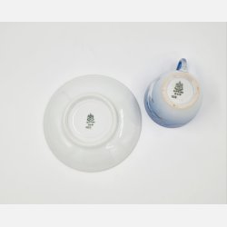 Mgestel Kaffekop nr. 102 Med Guldkant 1 sortering 