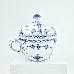 Musselmalet Halvblonde Sukkerskl nr. 1-605. sortering 1  