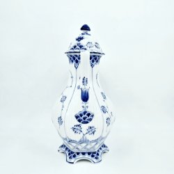 Musselmalet Helblonde Stor Kaffekande nr. 1-1202. sortering 2 