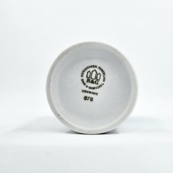 Bl Tone Vase nr. 678. Med Guldkant 1 sortering 