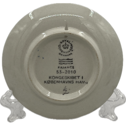 Royal Copenhagen Miniature Plate Kongeskibet 53-2010 