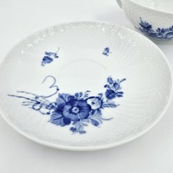 Bl Blomst Svejfet Bouillonkop nr. 10-1872. sortering 1  