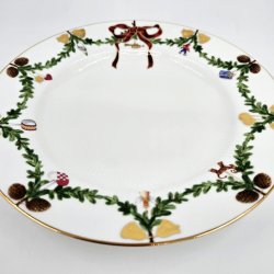 Royal Copenhagen Stjerne Rflet Jul Frokosttallerken nr. 622. sortering 1