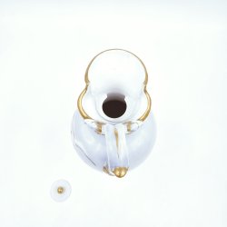 Mgestel Chokoladekande nr. UK018 Med Guldkant 1 sortering  Sjlden 