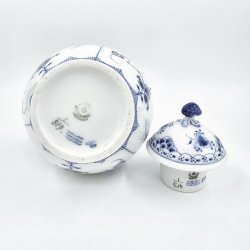 Musselmalet Halvblonde Kaffekande nr. 1-519. sortering 1 