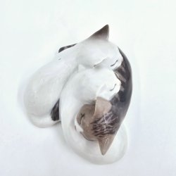 Royal Copenhagen Figur 3 Sovende killinger nr. 403. sortering 3    