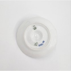 Musselmalet Riflet Tndstikske Holder nr. 1-136. sortering 1 