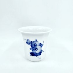 Bl� Blomst Kantet Vase nr. 10-8618. sortering 2 