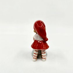 Royal Copenhagen Pixie Nisse Med Klokke nr. 763. Sortering 1  