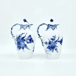 Bl� Blomst Svejfet Vinaigrette &amp; Olie Kande nr. 10-1540. sortering 2