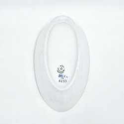 Bl Blomst Kantet Asiet Med Hank nr. 10-8599. sortering 1